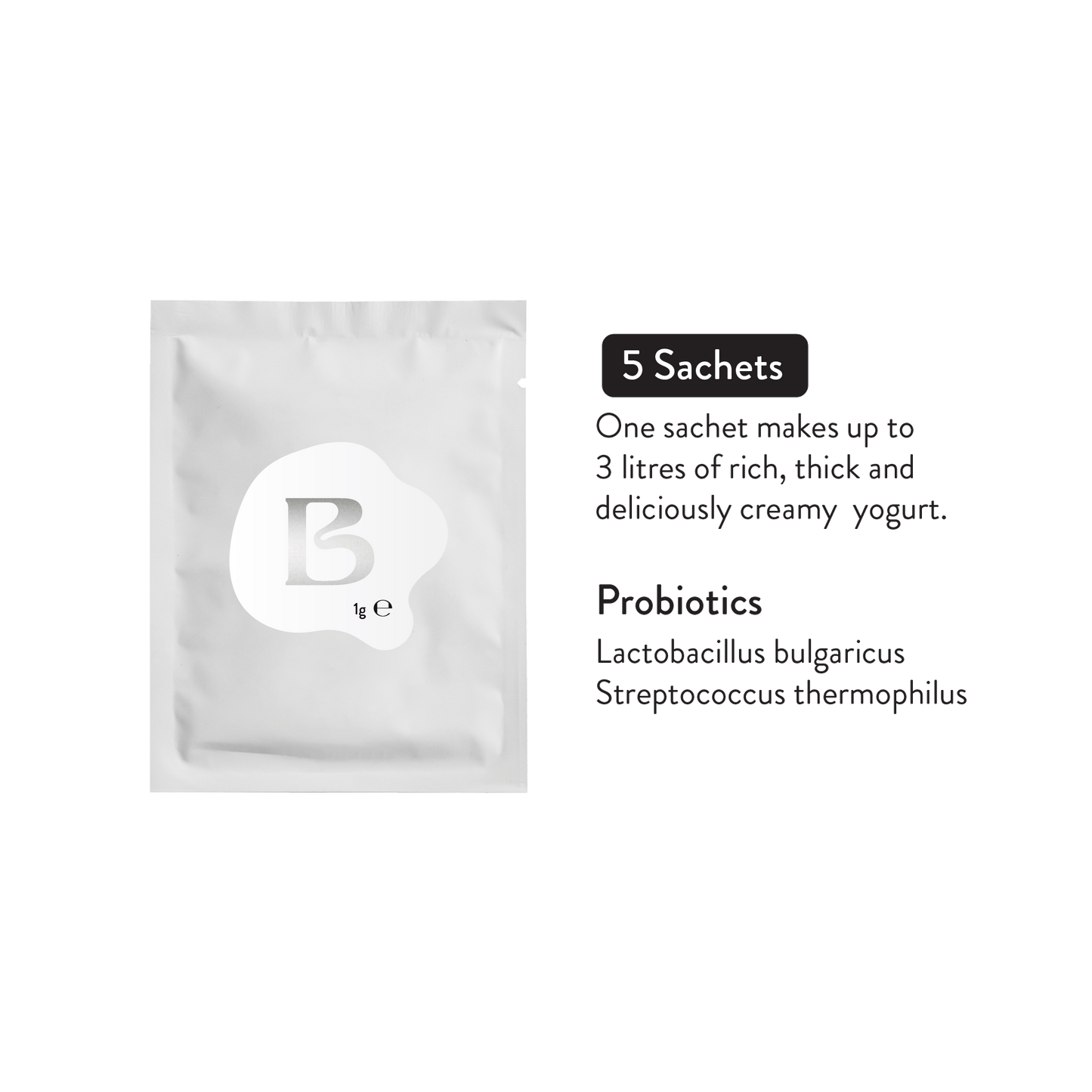 Authentic Bulgarian Yogurt Starter sachets